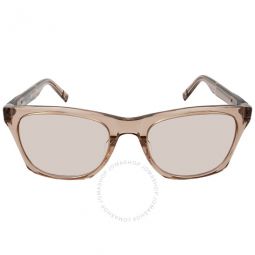 Brown Square Unisex Sunglasses