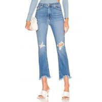 River High Rise Straight - Distressed Melrose