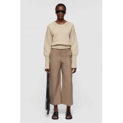 Travis Soft Wool Pant - Taupe