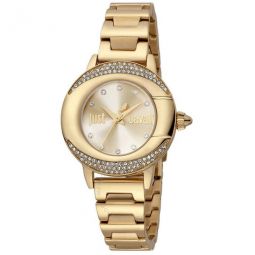 Glam Chic Gold-tone Dial Ladies Watch
