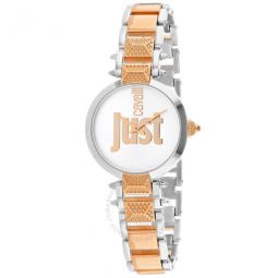 Just Mio Silver-tone Dial Ladies Watch