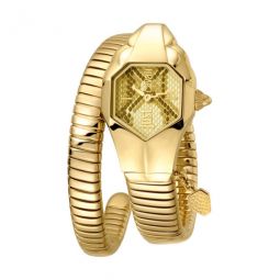 JC DNA Septagon Gold Dial Ladies Watch