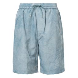 Dyeing-Like Polyester Shorts