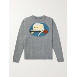Fat Cat Intarsia Sweater