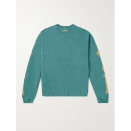 Intarsia Wool Sweater