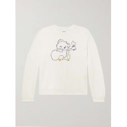 Printed Cotton-Jersey Sweatshirt