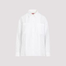 Broderie Anglaise Shirt - White