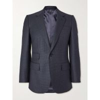 Puppytooth Wool Suit Jacket