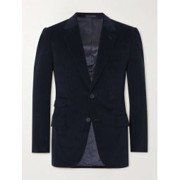 Slim-Fit Cotton and Cashmere-Blend Corduroy Suit Jacket