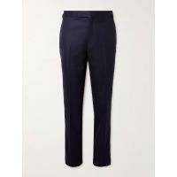 Tapered Wool-Flannel Suit Trousers