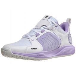 KSwiss Ultrashot Team White/Purple Rose Womens Shoes