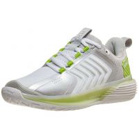 KSwiss Ultrashot 3 White/Grey/Lime Woms Shoe