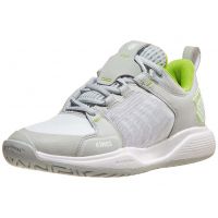 KSwiss Ultrashot Team Grey/White/Lime Womens Shoes