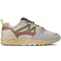 Fusion Sneakers - Lily White/Piquant Green