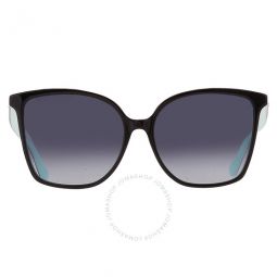 Grey Gradient Butterfly Ladies Sunglasses