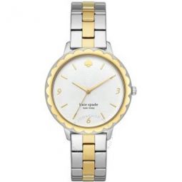 Classic Quartz White Dial Ladies Watch