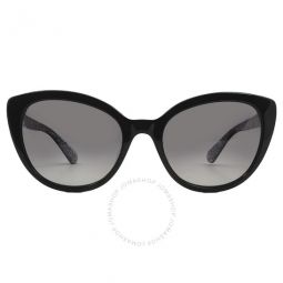 Polarized Grey Shaded Cat Eye Ladies Sunglasses