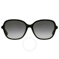 Dark Grey Gradient Square Ladies Sunglasses