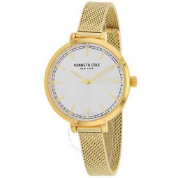 Classic Silver-tone Dial Ladies Watch