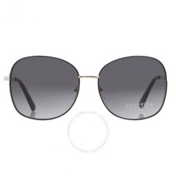 Gradient Smoke Square Unisex Sunglasses