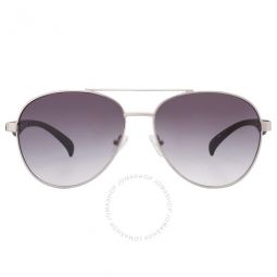 Smoke Gradient Pilot Mens Sunglasses