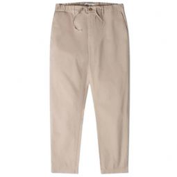 Inverness Cotton Twill Tapered Trouser - Stone