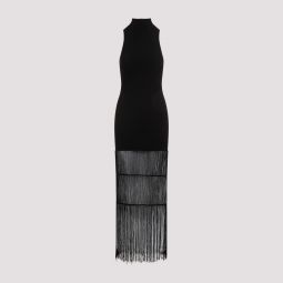 Khaite Zare Midi Dress - Black
