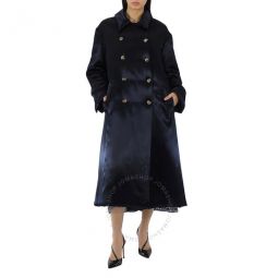 Ladies Dark Navy Luma Coat, Size Medium