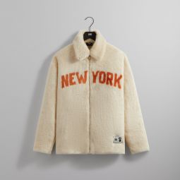Kith for the New York Knicks Faux Fur Coaches Jacket