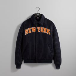 Kith for the New York Knicks Wool Collared Coaches Jacket