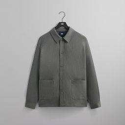 Kith Double Weave Boxy Collared Overshirt