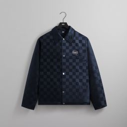 Kith Checkered Satin Coaches Jacket