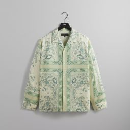 Kith 101 Vintage Floral Bandana Long Sleeve Thompson Shirt