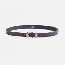Kith Women Curved Buckle Metal Tipped Slim Belt