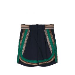 Curved Side Panel Shorts