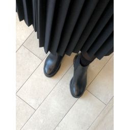 Sarno Leather Boots - Black