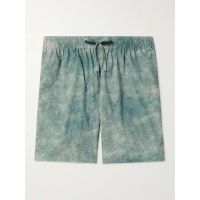 Nauge Wide-Leg Tie-Dyed Shell Shorts