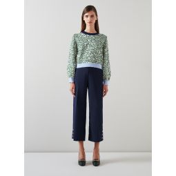 TK RUTH KNITTED TOPS - NAVY MULTI