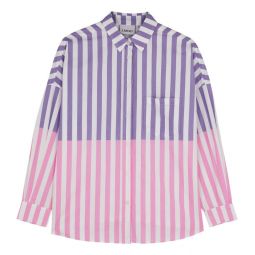 Chiara Stripe Shirt - Uva/Bubblegum