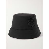Logo-Appliqued Padded Nylon Bucket Hat