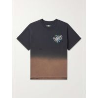 Logo-Print Ombre Cotton-Jersey T-Shirt