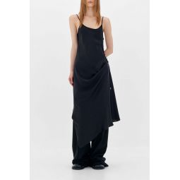 Two-Way Slip Dress - Black