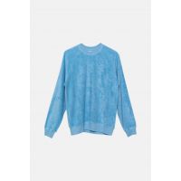 Cunha Towel Sweatshirt - Sky Blue