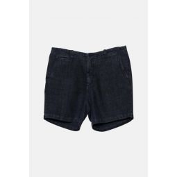 Maciel Linen Classic Shorts - Dark Navy