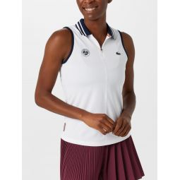 Lacoste Womens Roland Garros Sleeveless Polo