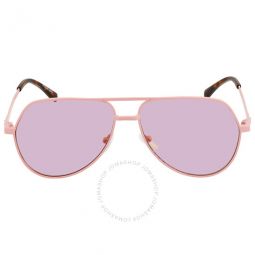 Pink Pilot Unisex Sunglasses