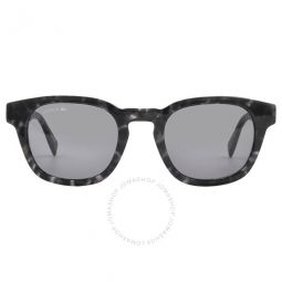 Dark Grey Oval Unisex Sunglasses