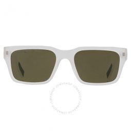 Dark Grey Square Mens Sunglasses