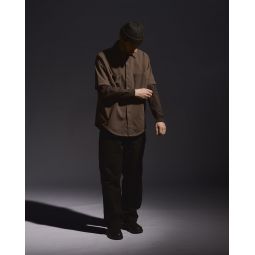 Pique Work Shirt - Deep Mauve