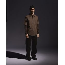 Pique Work Shirt - Bark